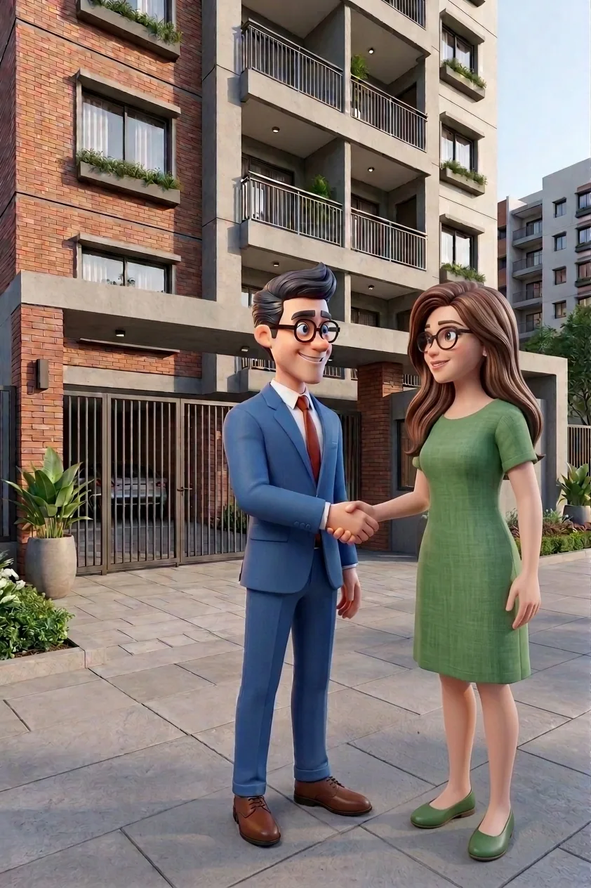 Stanko shaking hands